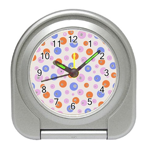 Colorful Balls Travel Alarm Clock from ArtsNow.com Front