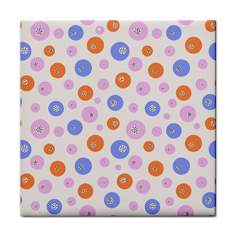 Colorful Balls Face Towel from ArtsNow.com Front