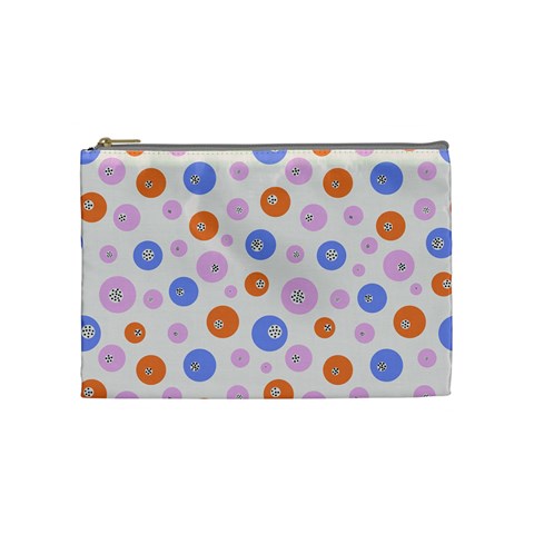 Colorful Balls Cosmetic Bag (Medium) from ArtsNow.com Front