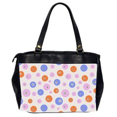 Colorful Balls Oversize Office Handbag (2 Sides) from ArtsNow.com Back