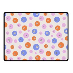 Colorful Balls Double Sided Fleece Blanket (Small)  from ArtsNow.com 45 x34  Blanket Back
