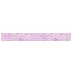 Multicolored Circles On A Pink Background Waist Pouch (Small) from ArtsNow.com Bottom