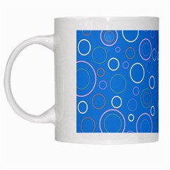 Circles White Mugs from ArtsNow.com Left