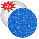 Circles 3  Buttons (10 pack) 