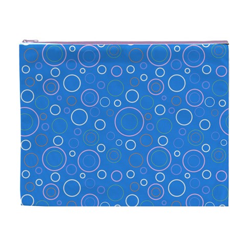 Circles Cosmetic Bag (XL) from ArtsNow.com Front