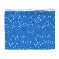 Circles Cosmetic Bag (XL) from ArtsNow.com Back