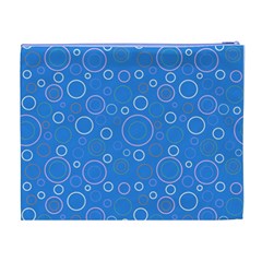 Circles Cosmetic Bag (XL) from ArtsNow.com Back