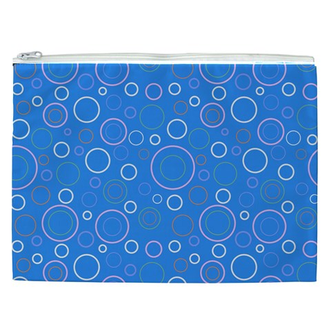 Circles Cosmetic Bag (XXL) from ArtsNow.com Front