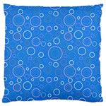 Circles Standard Flano Cushion Case (One Side)