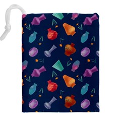 Jugs And Vases Drawstring Pouch (4XL) from ArtsNow.com Back