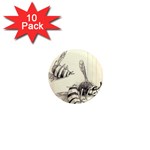 bees 1  Mini Magnet (10 pack) 