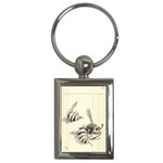 bees Key Chain (Rectangle)