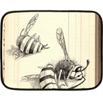 bees Fleece Blanket (Mini)