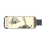 bees Portable USB Flash (One Side)