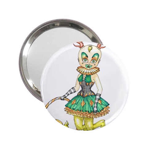 Gold Clown 2.25  Handbag Mirrors from ArtsNow.com Front