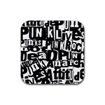 Punk Lives Rubber Coaster (Square)