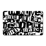 Punk Lives Magnet (Rectangular)