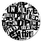 Punk Lives Magnet 5  (Round)