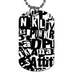 Punk Lives Dog Tag (One Side)