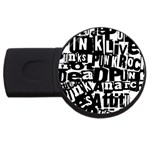 Punk Lives USB Flash Drive Round (2 GB)