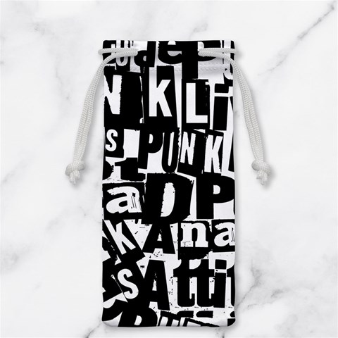 Punk Lives Jewelry Bag from ArtsNow.com Front