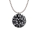 Punk Lives 1  Button Necklace