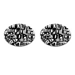 Punk Lives Cufflinks (Oval)