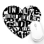 Punk Lives Heart Mousepads