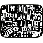 Punk Lives Fleece Blanket (Mini)