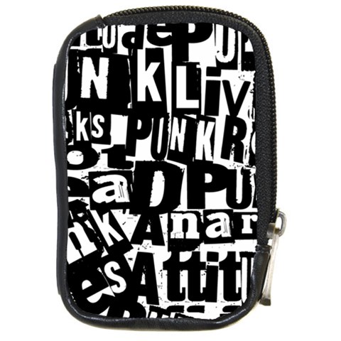 Punk Lives Compact Camera Leather Case from ArtsNow.com Front