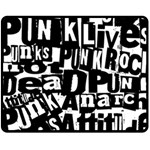 Punk Lives Fleece Blanket (Medium) 