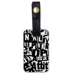 Punk Lives Luggage Tag (one side)