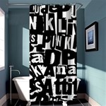 Punk Lives Shower Curtain 36  x 72  (Stall) 