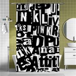 Punk Lives Shower Curtain 48  x 72  (Small) 