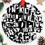 Punk Lives Ornament (Round Filigree)