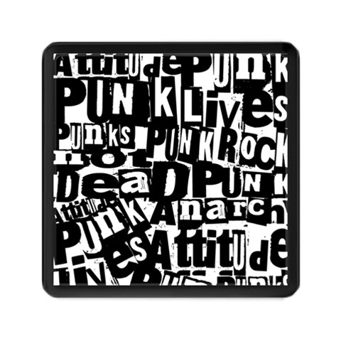 Punk Lives Memory Card Reader (Square) from ArtsNow.com Front