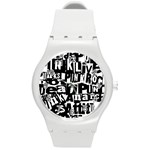 Punk Lives Round Plastic Sport Watch (M)