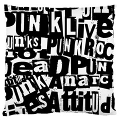 Punk Lives Large Cushion Case (Two Sides) from ArtsNow.com Front
