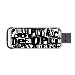 Punk Lives Portable USB Flash (One Side)