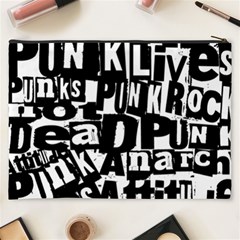 Punk Lives Cosmetic Bag (XXXL) from ArtsNow.com Back