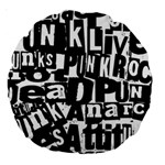 Punk Lives Large 18  Premium Round Cushions