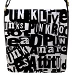 Punk Lives Flap Closure Messenger Bag (S)