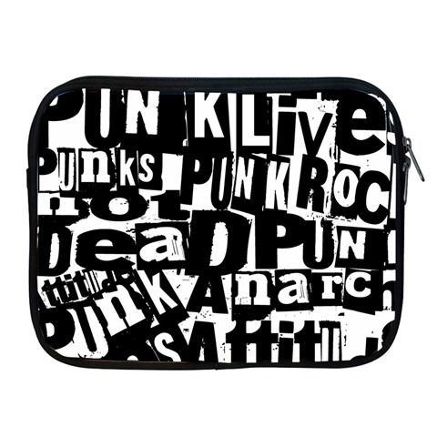 Punk Lives Apple iPad 2/3/4 Zipper Cases from ArtsNow.com Front