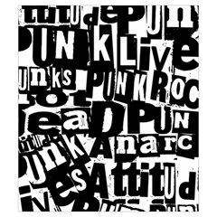 Punk Lives Drawstring Pouch (Small) from ArtsNow.com Back