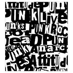 Punk Lives Drawstring Pouch (Large) from ArtsNow.com Front
