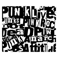 Punk Lives Double Sided Flano Blanket (Small)  from ArtsNow.com 50 x40  Blanket Front