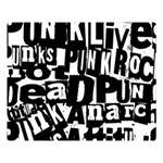 Punk Lives Double Sided Flano Blanket (Large) 