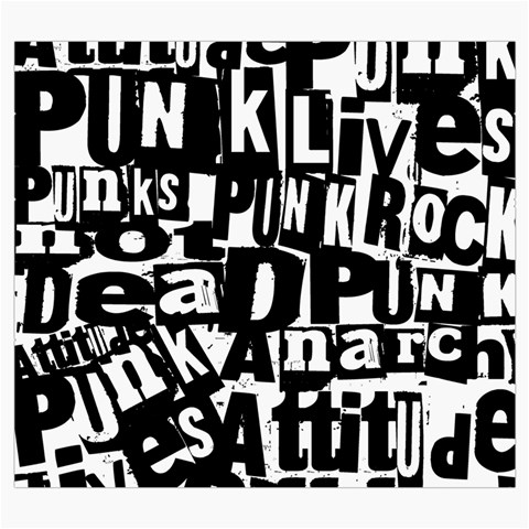 Punk Lives Roll Up Canvas Pencil Holder (S) from ArtsNow.com Front