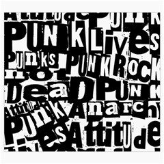 Punk Lives Roll Up Canvas Pencil Holder (S) from ArtsNow.com Front