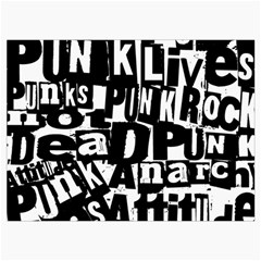 Punk Lives Roll Up Canvas Pencil Holder (M) from ArtsNow.com Front